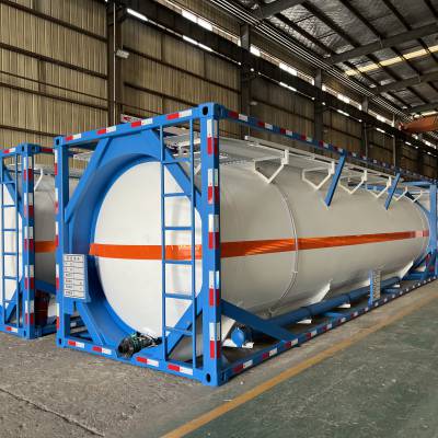 【电伴热带保温罐式集装箱】电加热恒温电子级化工液体罐式集装箱