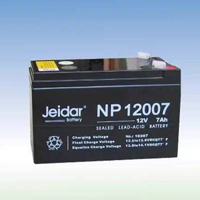 Jeidar捷益达蓄电池NP12007 12V7AH电动玩具应急灯照明