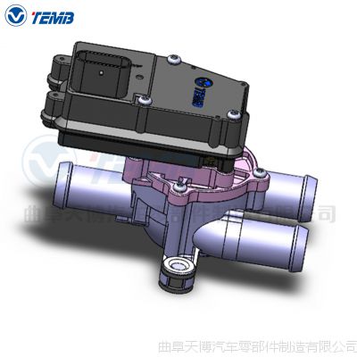 新能源汽车电池电机冷却电子水阀,燃料电池冷却系统电子水阀TEMB天博