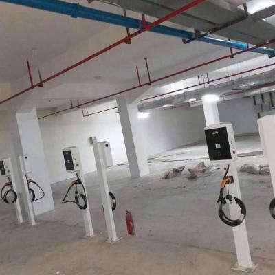 7kw交流慢速充电桩价格 立柱式小区电动汽车充电桩厂家