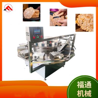 全自动蒿子锅巴机 产量可定制 大米锅巴生产设备 制作锅巴机器