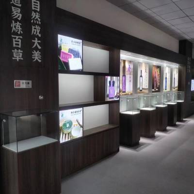 定制款木质烤漆展柜 玉器收藏品展台可来图加工 木质展柜工厂