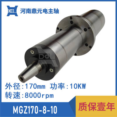 河南鼎元 MGZ170-8-10D102A 高速 精密 磨床电主轴