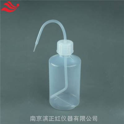 化学实验用FEP塑料洗瓶500mlF46窄口清洗瓶耐化学溶剂特氟龙洗瓶