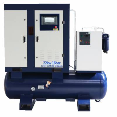 22KW-16bar Technical Parameters of All-In-One Air screw compressor