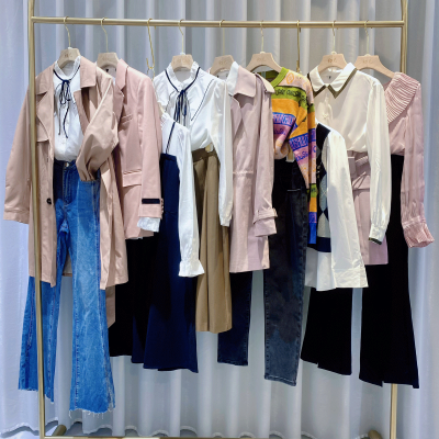 女装尾单一手货源女装直播货源品牌撤柜女装折扣品牌女装