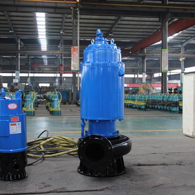 WQB不锈钢材质防爆潜水泵 大流量高扬程污水泵标准化智能生产线