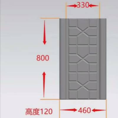 华艺建材 水泥菜沟板 型 号多品种全 美丽乡村建设 果园菜园围路地板