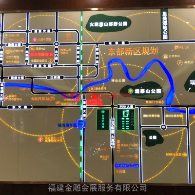 地形地貌模型沙盘 古建筑模型 全息投影_沉浸式展示沙盘