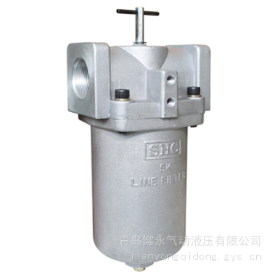 SHC 可手动清洗式管路过滤器 SK 管道直通过滤器 不锈钢滤网