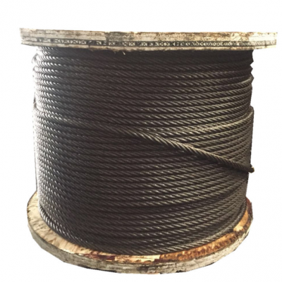 麻芯钢丝绳涂油钢丝绳起重机吊装机用钢丝绳