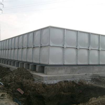 珠海污水处理玻璃钢水箱厂家供货新闻 方形拼装玻璃钢水箱