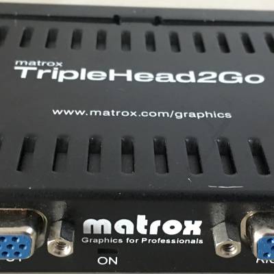 Matrox TripleHead2Go T2G-D3D-IF 三屏宝 多屏宝 数字版 支持VGA