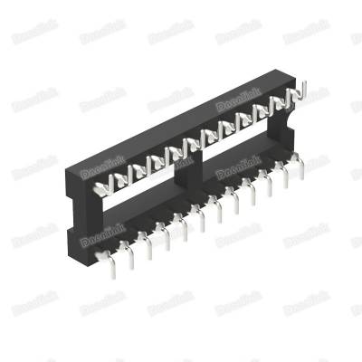 2.54mm ICSocket FemaleHeader Dual RowStaight SMD