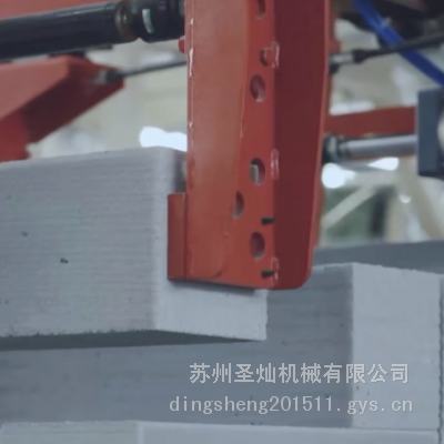 圣灿机械加气砖无托盘打包设备加气块无托盘打包设备厂家