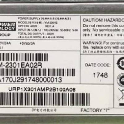 3Y Power YM-2301E YM-2301EA15R伟乐媒体平台DMP900开关电源