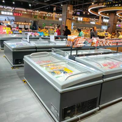 商用冰柜冰箱展示柜 丸子雪糕冷冻柜 组合岛柜批发厂家