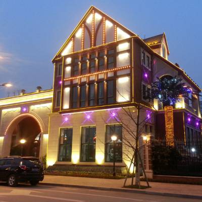 成都LED投光灯安装公司 城市光匠供应