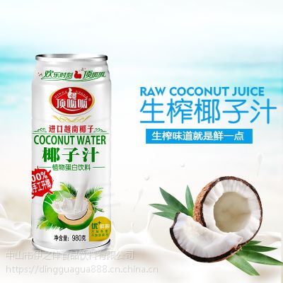 广东椰子汁饮料加工厂家承接OEMODM生产贴牌