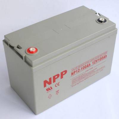 耐普蓄电池NPG12-100AH 胶体系列 NPP12V100AH UPS电源配套