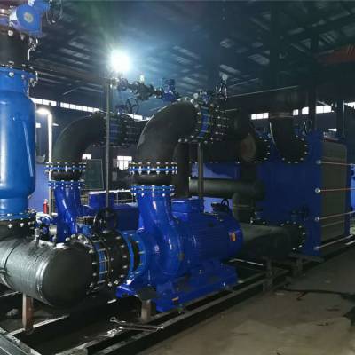 供应湖南省YDJZ2.8MW型 板式、高温汽水换热器机组 管壳换热器机组