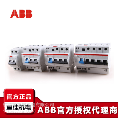 ABB漏电断路器 GSH203 AC S-B63/0.1 剩余电流动作断路器 漏电开关