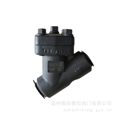 GL11H 丝扣过滤器 丝扣Y型过滤器 锻钢管道过滤器 GL11H-25C DN32 耐高温耐磨内螺纹过滤器 DN40