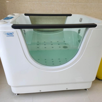 婴儿水疗机 亚克力单面透明玻璃宝宝水疗池 室内儿童泳池设备