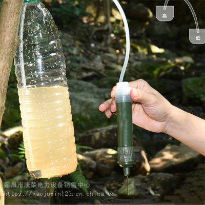 出游便携式过滤吸管野外喝水净化吸管户外脏水过滤工具净水吸管
