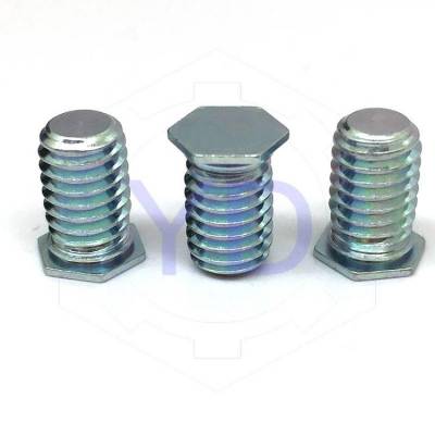 供应六角压铆镀锌铆螺栓 碳钢铆螺丝 压板螺钉NFH-M3-6/8/10/12铆钉