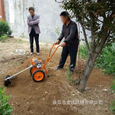 手推式草原割草机-金佳手推式松土机-果园牧场除草机
