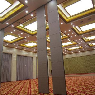 深圳南山宴会厅可折叠隔断隔墙 赛勒尔85型活动隔断移门定制
