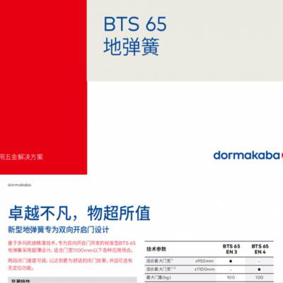 多玛BTS-65地弹簧多玛凯拔BTS-65地弹簧销售中心