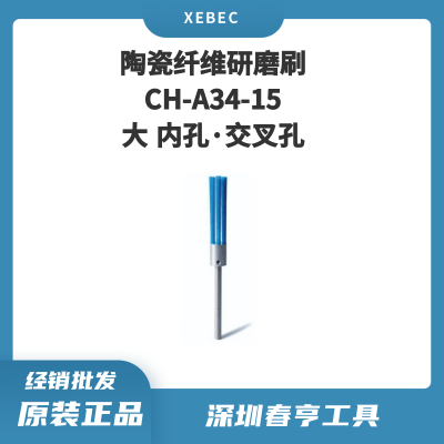 Xebec锐必克 15mm大型内孔·交叉孔研磨刷 CH-A34-15 陶瓷纤维刷（蓝色）