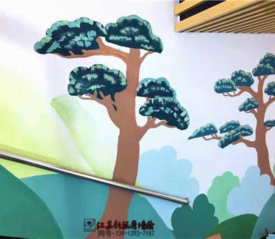 扬州丙稀画墙绘 户外墙绘定制 新视角彩绘公司 交画准时 做事认真