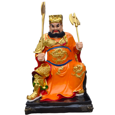 1.2米山神雕塑山爷菩萨山公土地五岳大帝树脂玻璃钢佛像批发