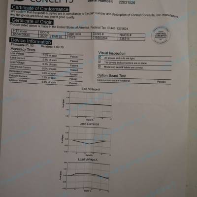 CONTROL CONCEPTS继电器UF1HXTAI-16-P1000