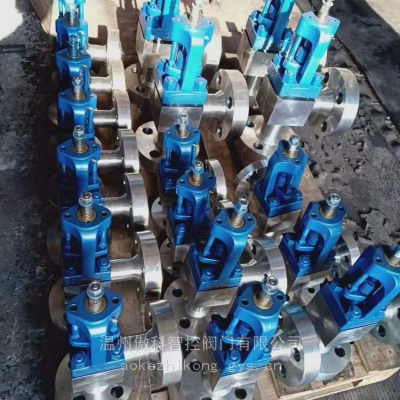 傲科阀门供应 J44W-320P 不锈钢角式截止阀.法兰高压截止阀.304/316节流阀