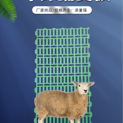 羊床漏粪板加厚羊产床漏粪地板羊圈羊棚羊舍漏屎板 升级双筋