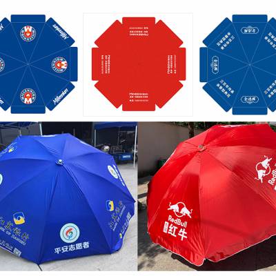 成都太阳伞遮阳伞大雨伞超大号户外商用摆摊伞广告伞宣传印刷定制折叠圆伞LOGO