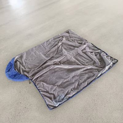 便携式防潮保暖睡袋信封式寒区休息睡袋2*0.9m侧面可拆卸防寒睡袋雷力
