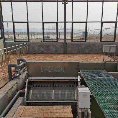 水产养殖过滤系统 全自动不锈钢微滤机200方