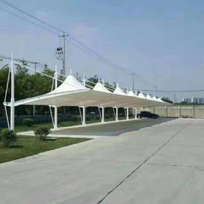 济宁膜结构遮阳篷 和谐共赢 宁波市鄞州五乡绿彩遮阳篷供应