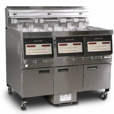 henny penny炸锅 gve073ffs 手动低油量三缸全槽全槽分槽炸炉