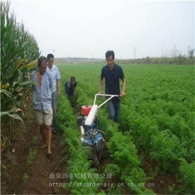 柴油型轻便开沟培土机 塑料大棚田园管理机润丰