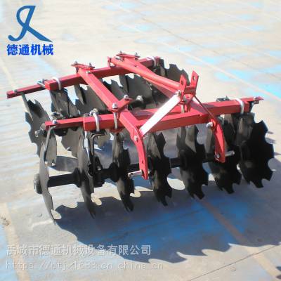 拖拉机悬挂式翻地轻耙中耙 缺口圆盘耙