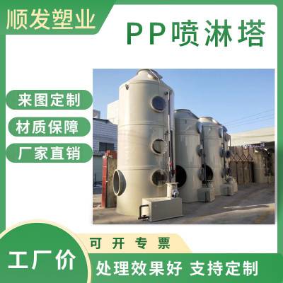 PP喷淋塔工业酸雾废气处理设备不锈钢水淋塔厂家