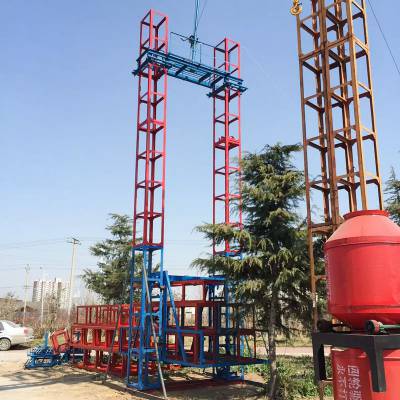 建筑施工用升降机扶墙设计厂家销售简易标准规格24米龙门架型号