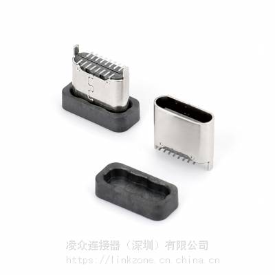 TYPE-C 16PINĸ 180ʽƬSMT H=6.60mm.