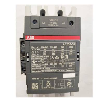 ABB接触器 A260-30-11 220V-230V 50Hz/230-240V 60Hz 现货